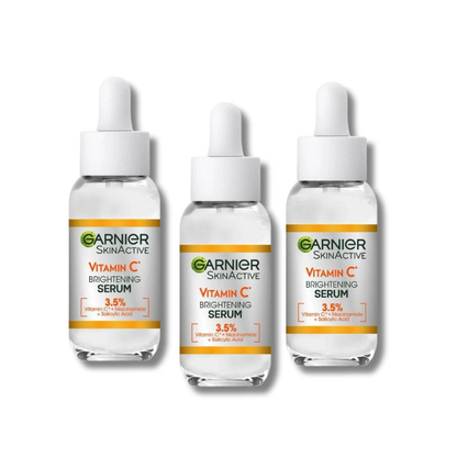 Garnier Skin Active Vitamin C Garnier Vitamin C Anti-Dark Spots &amp; Brightening Serum 30 ml 3 Pack
