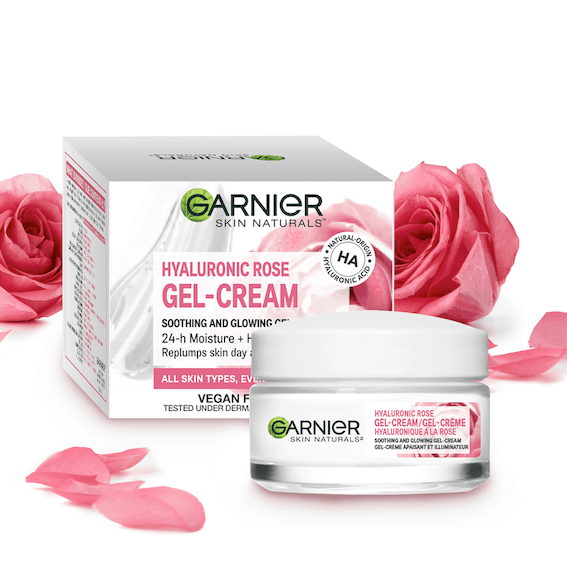 Garnier Skin Naturals Hydrating Facial Gel-Cream with Hyaluronic Acid 50 ml 3 Pack