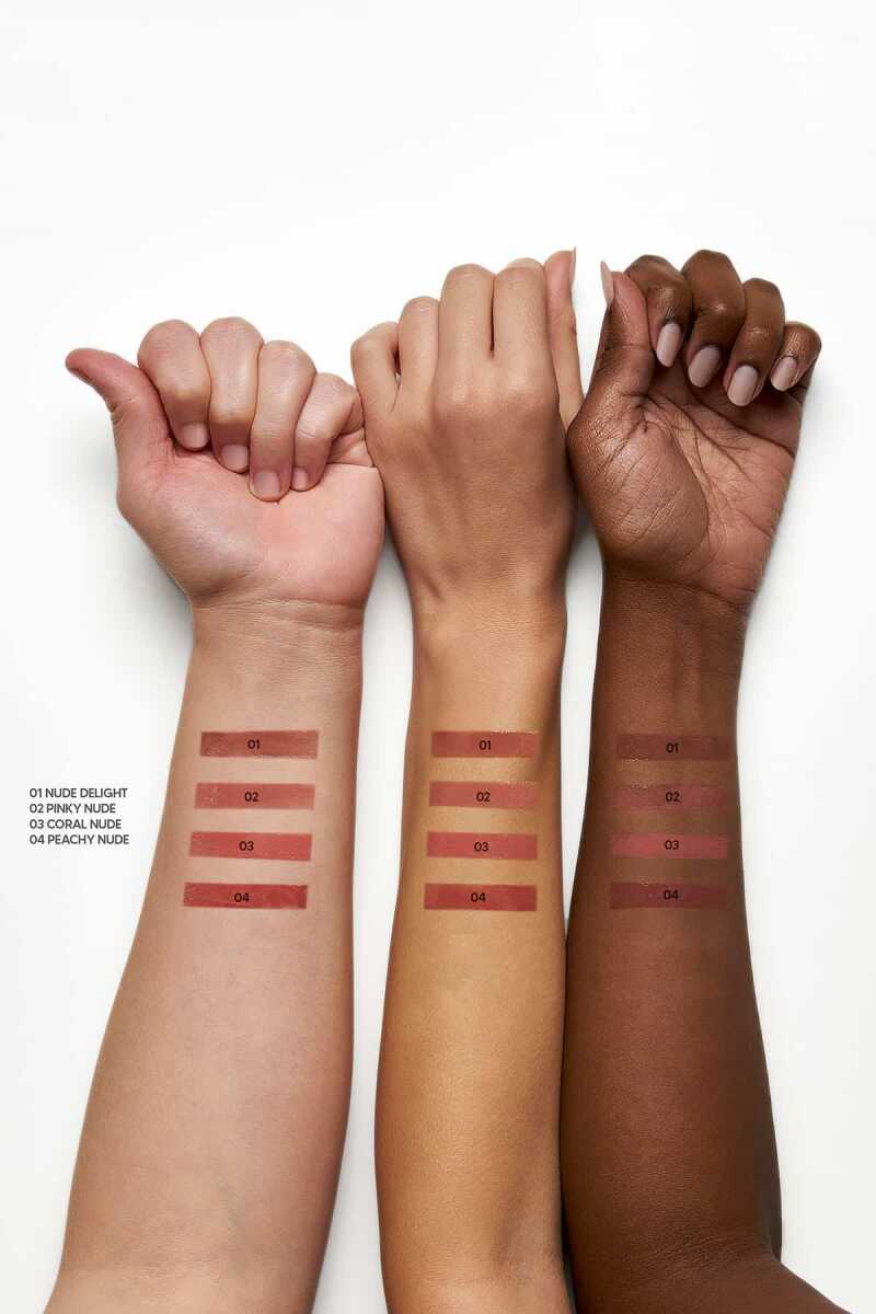 Golden Rose Nude Look Natural Shine Lipgloss - 04 Peachy Nude