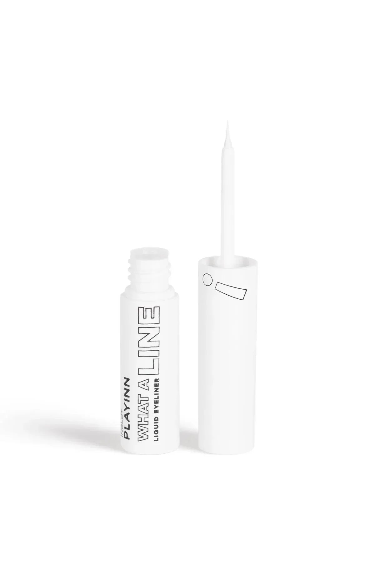 Inglot Playinn What A Line Liquid Eyeliner - Faithful White 15