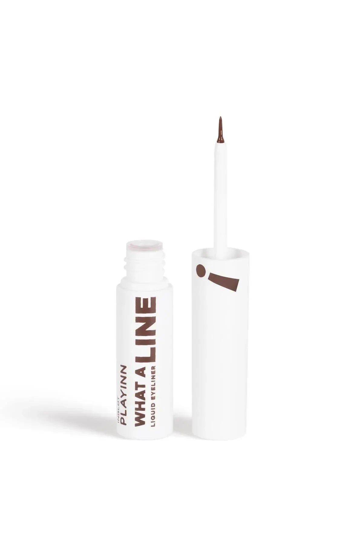 Inglot Playinn What A Line Liquid Eyeliner - Trusty Brown 24