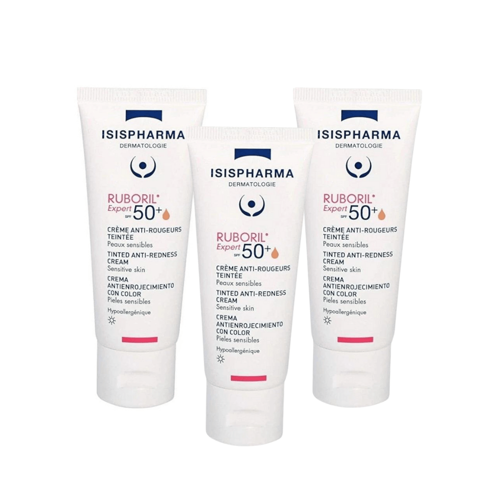 Isıs Pharma Ruboril Expert SPF50+ Cream 40ml 3 Pack
