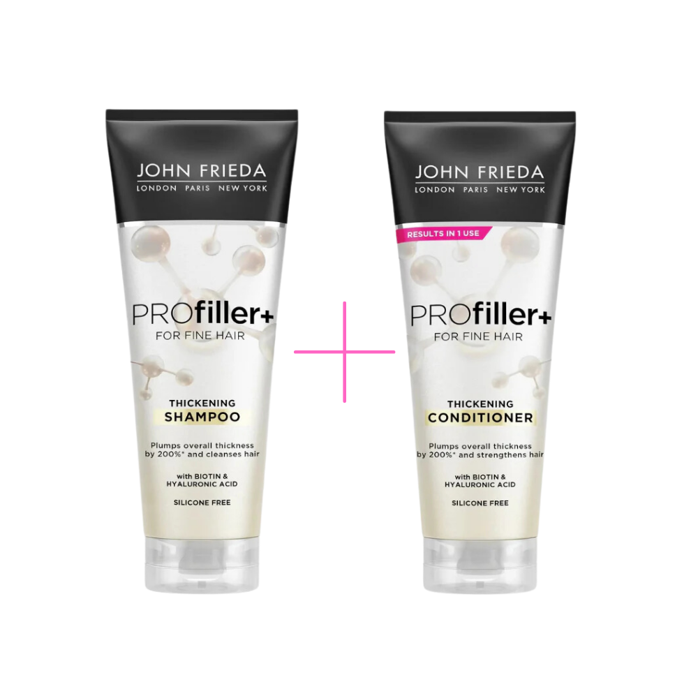 John Frieda Profiles Plumping Shampoo for Fine Hair 250 ml &amp;John Frieda Profiles Plumping Cream for Fine Hair 250 ml