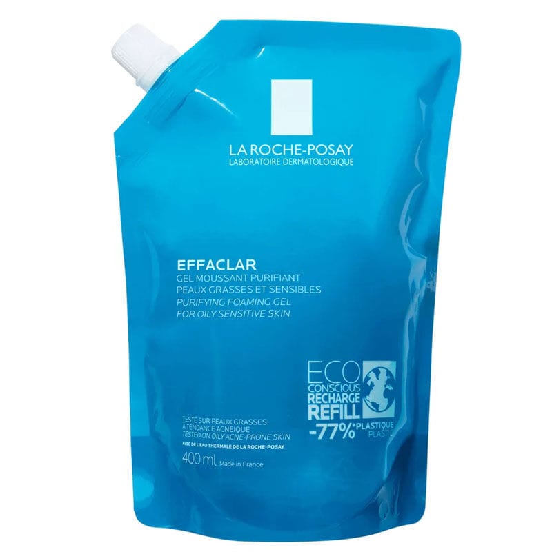 La Roche Posay Effaclar Cleansing Gel for Oily Skin 400ml - Refill