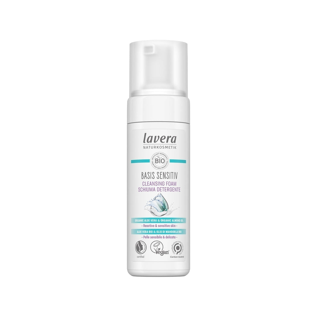 Lavera Basis Sensitiv Facial Cleansing Foam 150 ml