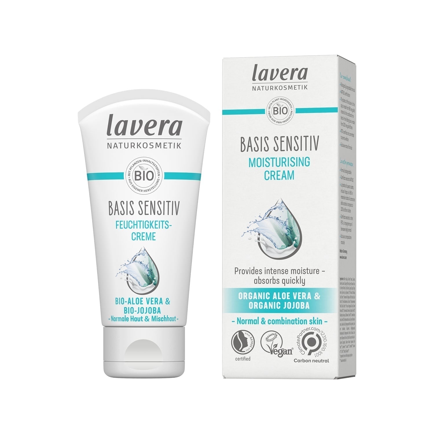 Lavera Basis Sensitiv Moisturizing Face Care Cream 50 ml