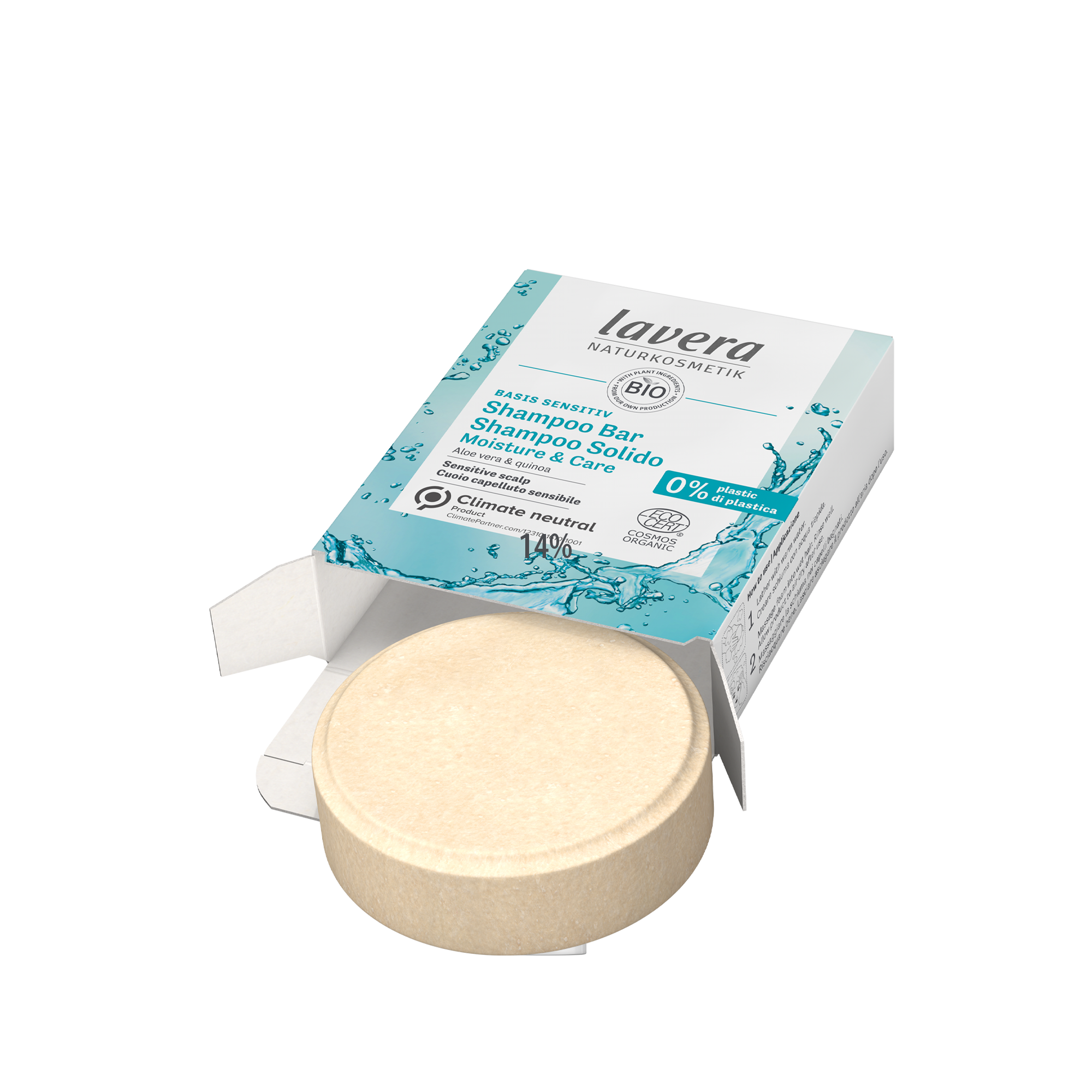 Lavera Basis Sensitiv Solid Shampoo 50 g