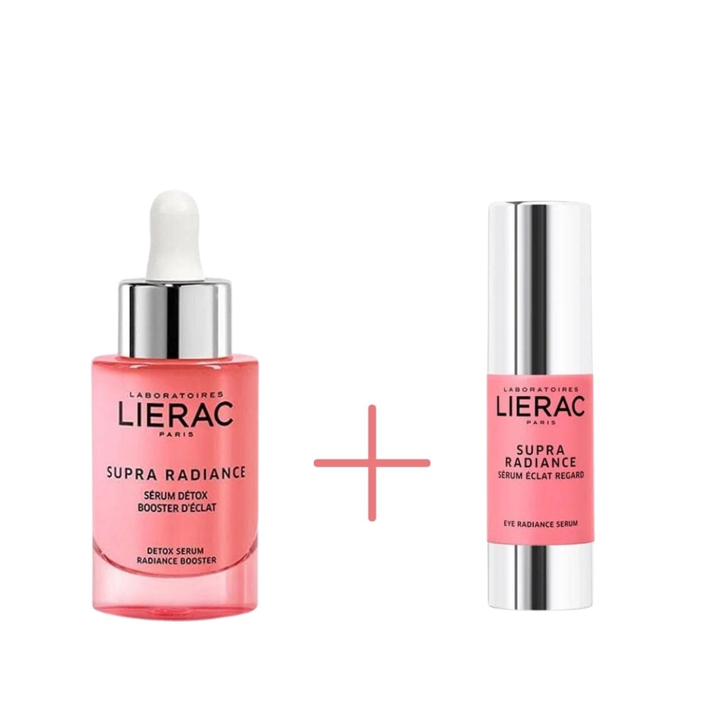 Lierac Supra Radiance Detox Serum Radiance Booster 30 ml &amp; Lierac Supra Radiance Eye Serum 15ml