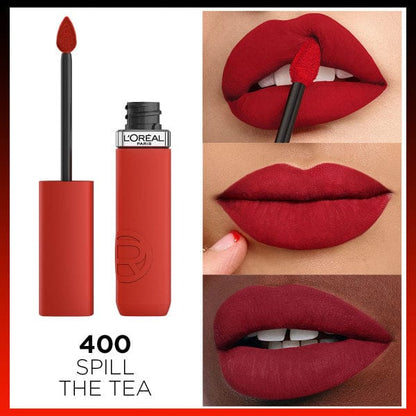 Loreal Paris Infaillible Matte Resistance Liquid Lipstick -400 Spill The Tea