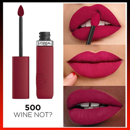 Loreal Paris Infaillible Matte Resistance Liquid Lipstick -500 Wine Not?