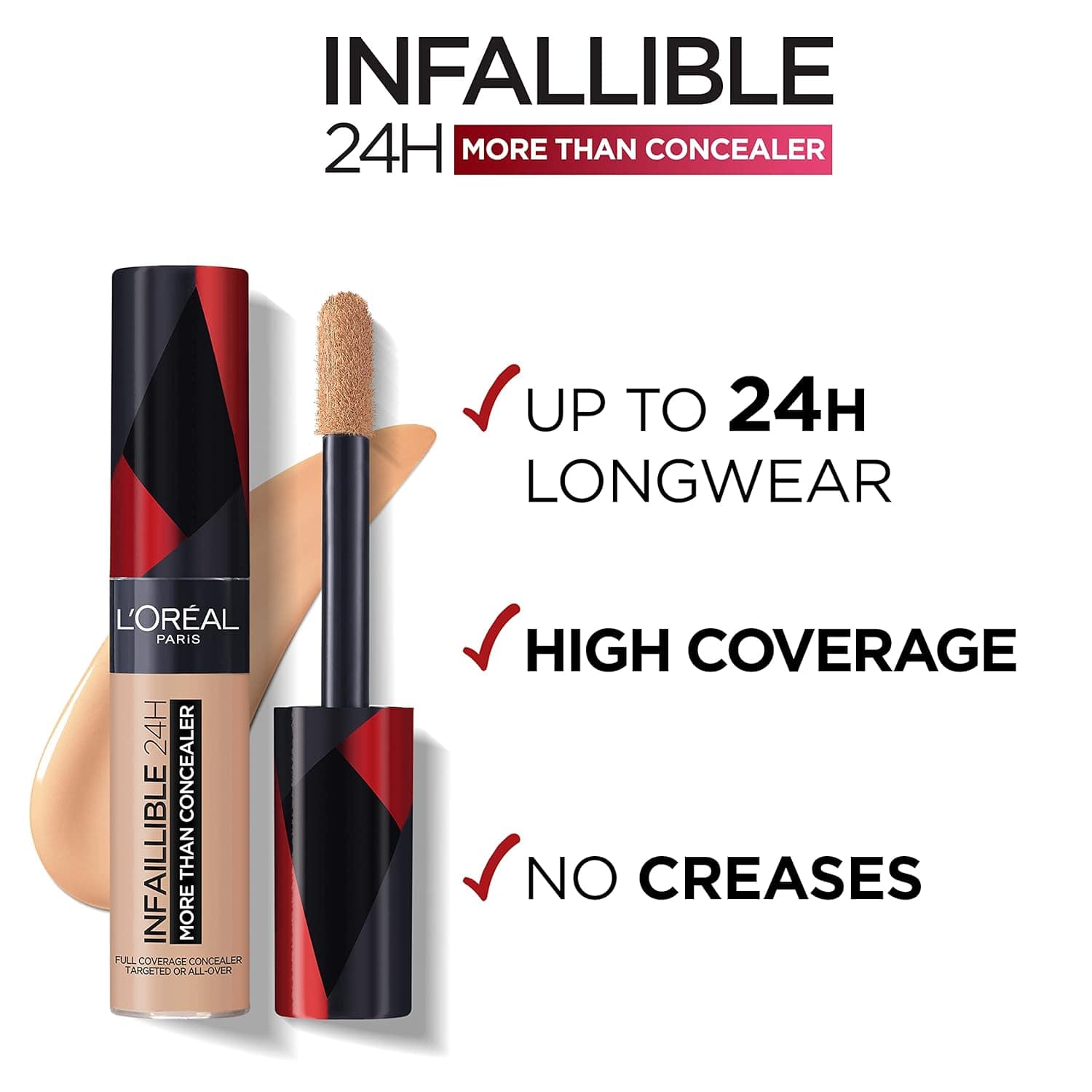 Loreal Paris Infaillible More Than Concealer -327 Cashmere