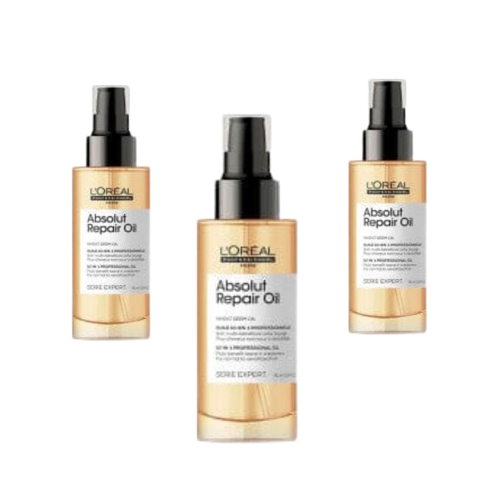 Loreal Professionnel Paris Serie Expert Absolut Repair 10 Effect Miraculous Care Oil 90 ml 3 Pack