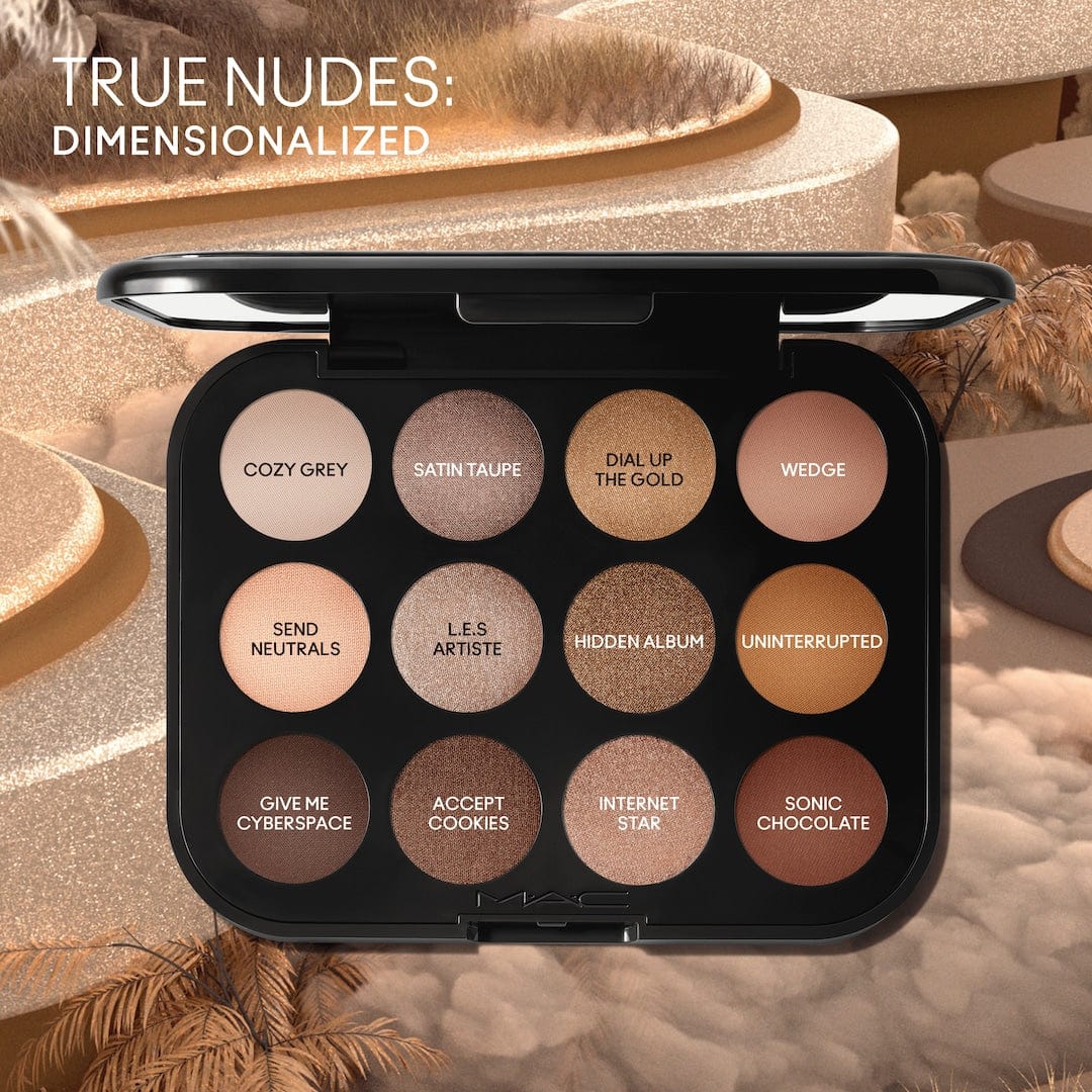 Mac Connect In Colour Eye Shadow Palette -Unfiltered Nudes