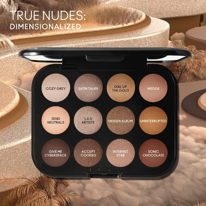 Mac Connect In Colour Eye Shadow Palette -Unfiltered Nudes