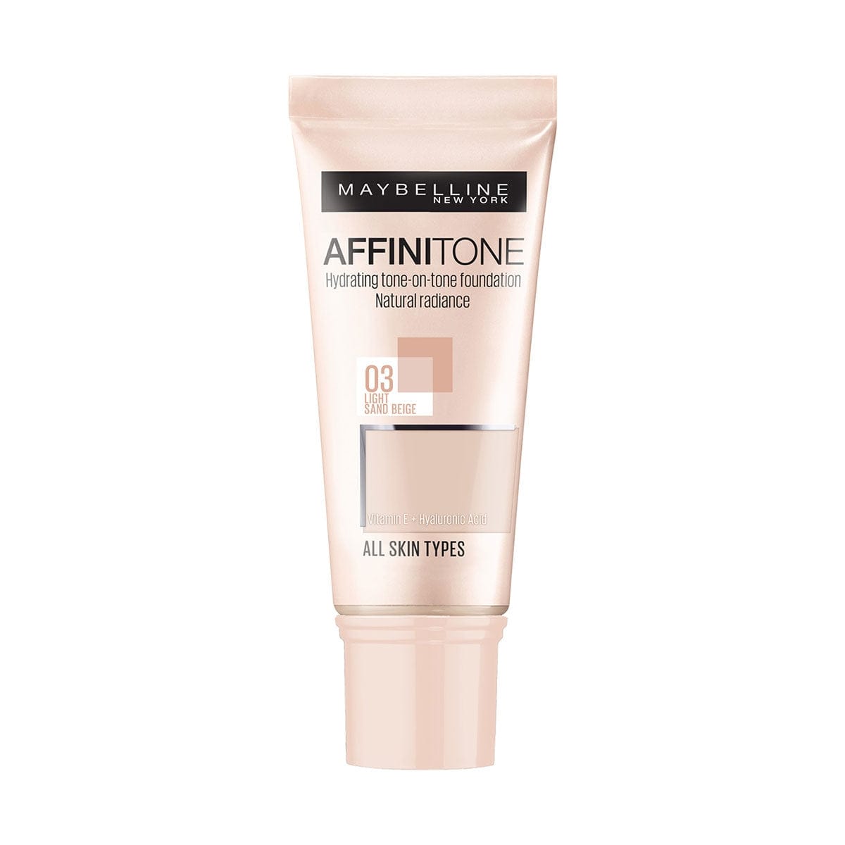 Maybelline New York Affinitone Foundation-03 Light Sandbeige