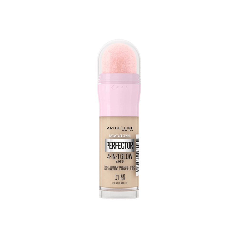 Maybelline New York Instant Perfector Glow 4 Effects in 1 Foundation -01 Light