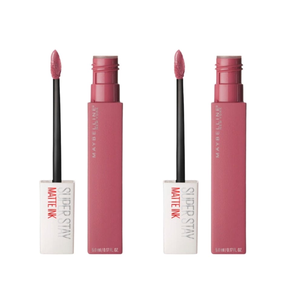 Maybelline New York Super Stay Matte Ink Liquid Matte Lipstick - 15 Lover Pink -2 Pack
