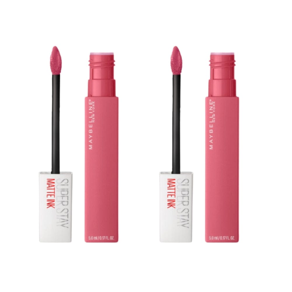 Maybelline New York Super Stay Matte Ink Liquid Matte Lipstick - 175 Ringleader Pink -2 Pack