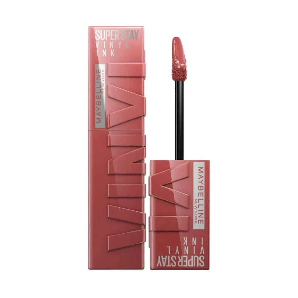 Maybelline New York Super Stay Vinyl Ink Long Lasting Liquid Gloss Lipstick - 115 Peppy