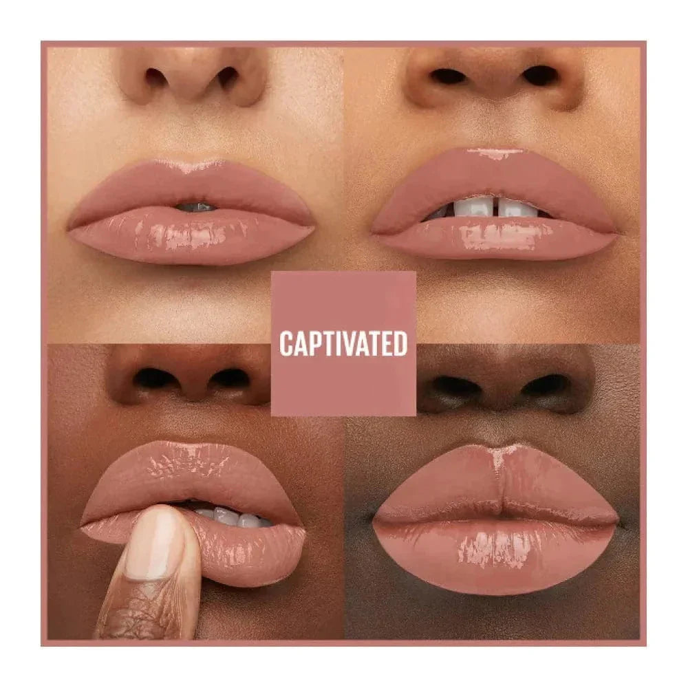 Maybelline New York Super Stay Vinyl Ink Long Lasting Liquid Gloss Lipstick - 95 Captivated - 2 Pack