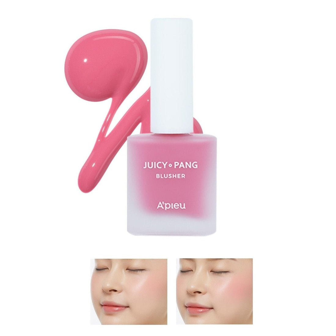 Missha Moisturizing Liquid Blush 9g for a Natural Look APIEU Juicy-Pang Water Blusher (PK02)