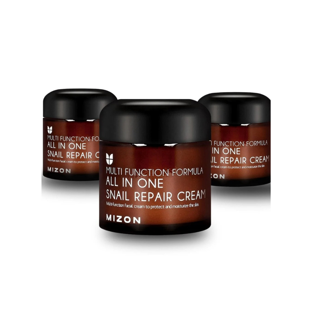 Mizon All In One Snail Repair Cream 75g 3 Pack