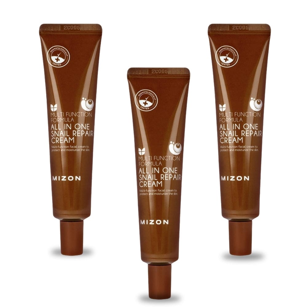 Mizon All In One Snail Repair Cream Tube 35g 3 Pack