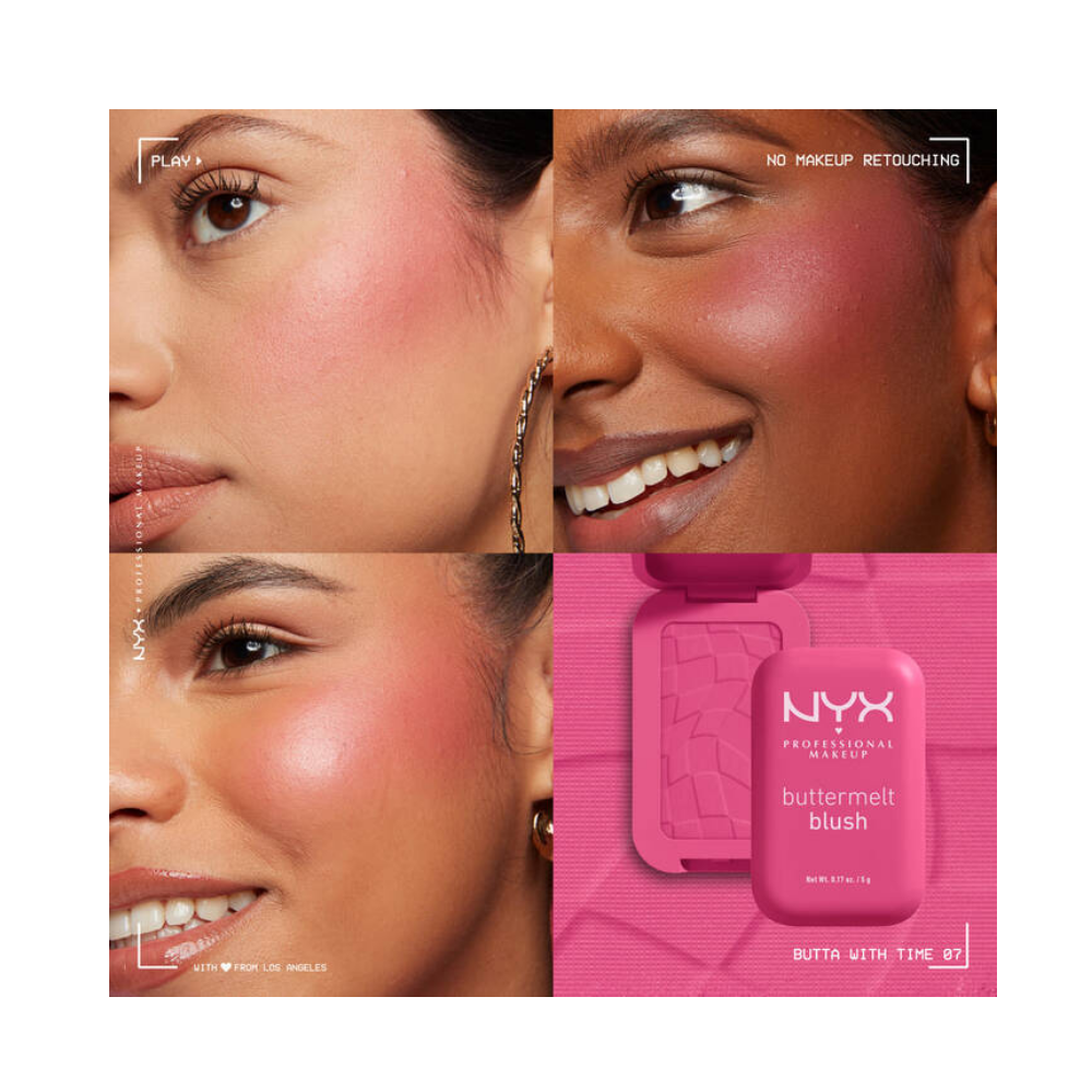 NYX Professional Makeup Buttermelt Blush Creamy - 07 Butta With Me