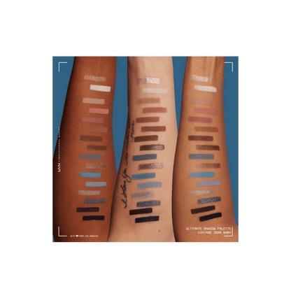 NYX Professional Makeup Eyeshadow Palette - Ultimate Shadow Pallette - Vintage Jean Baby
