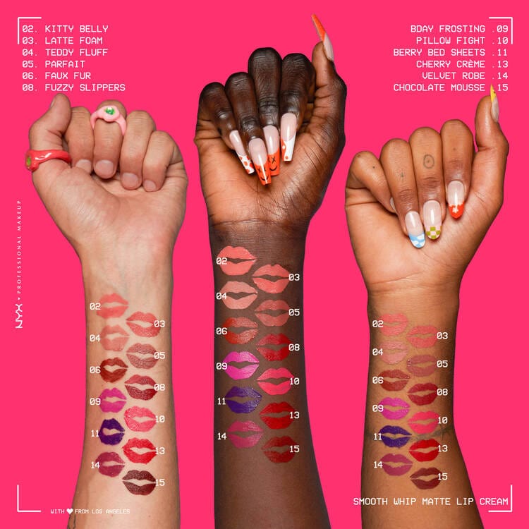 NYX Professional Makeup Smooth Whip Creamy Liquid Matte Lipstick - Chocolate Mousse