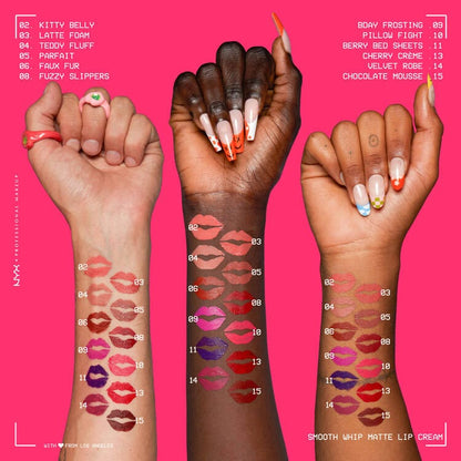 NYX Professional Makeup Smooth Whip Creamy Liquid Matte Lipstick - Latte Foam