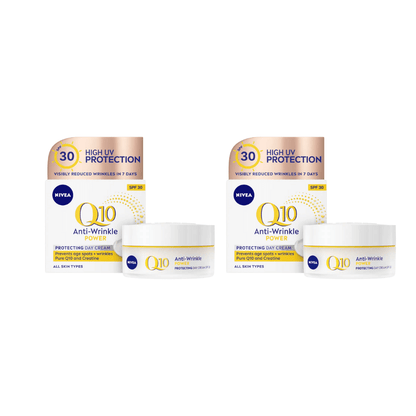 Nivea Q10 Power Age Spot Face Cream SPF30 50ml / 1.7 fl oz - 2 Pack
