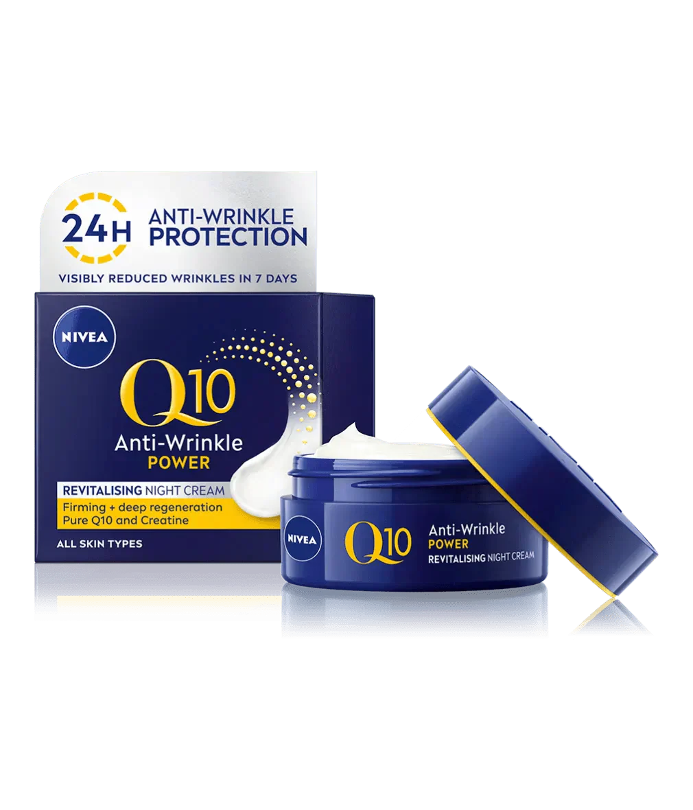 Nivea Q10 Power Anti-Wrinkle + Firming Night Cream 50ml / 1.7 fl oz