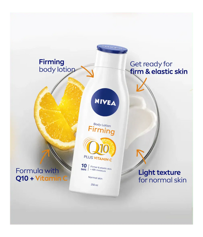 Nivea Q10 + Vitamin C Firming Body Lotion for Normal Skin 400ml / 13.5 fl oz
