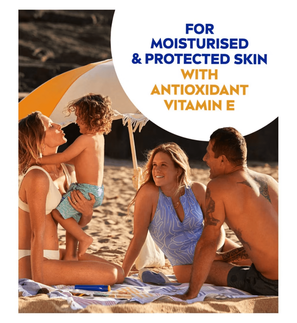 Nivea Sun Protect &amp; Moisture Sun Cream Lotion SPF50+ 200ml / 6.8 fl.oz - 2 Pack