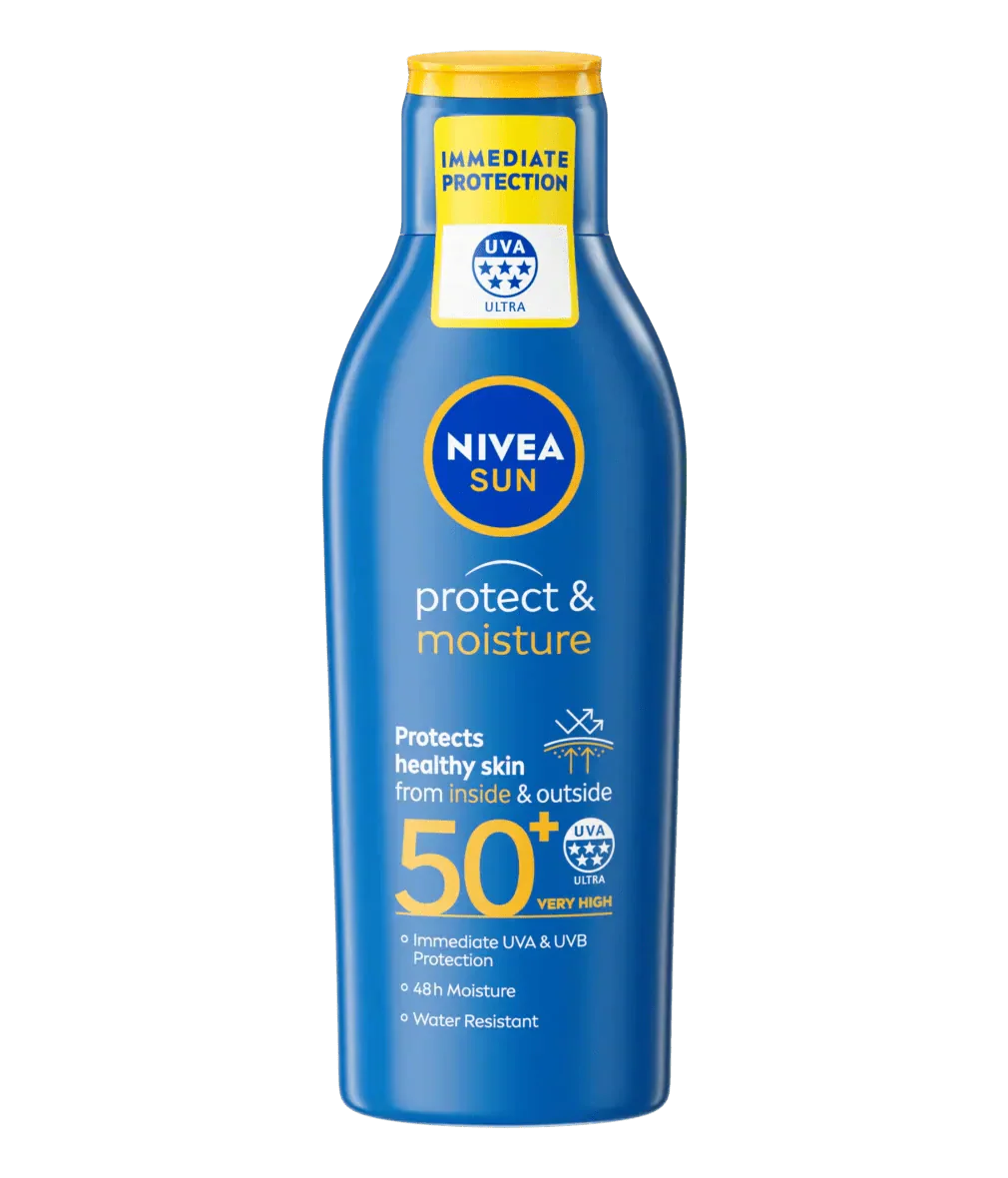 Nivea Sun Protect &amp; Moisture Sun Cream Lotion SPF50+ 200ml / 6.8 fl.oz