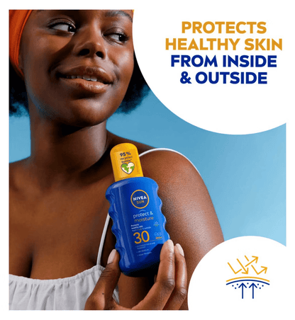 Nivea Sun Protect &amp; Moisture Sun Cream Spray SPF30 200ml / 6.8 fl.oz