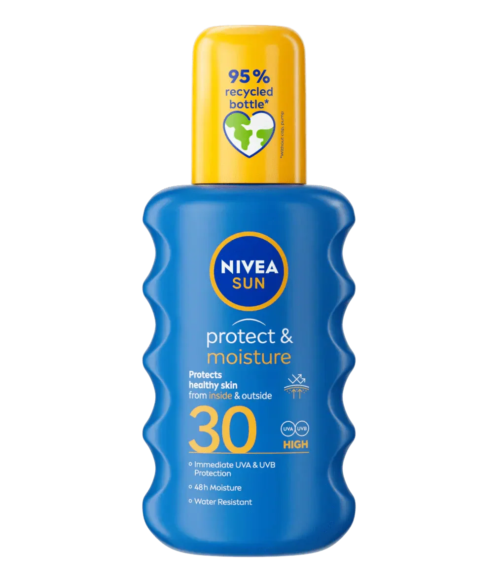 Nivea Sun Protect &amp; Moisture Sun Cream Spray SPF30 200ml / 6.8 fl.oz