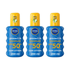 Nivea Sun Protect & Moisture Sun Cream Spray SPF50+ 200ml / 6.8 fl.oz - 3 Pack