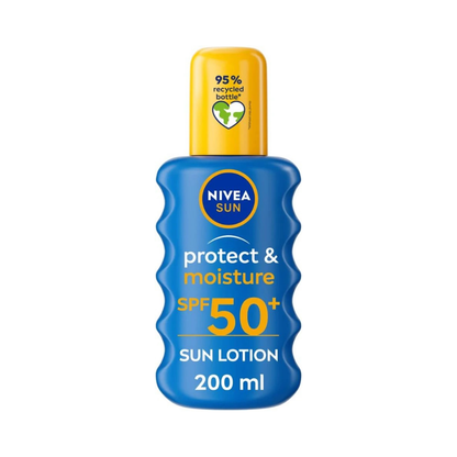 Nivea Sun Protect &amp; Moisture Sun Cream Spray SPF50+ 200ml / 6.8 fl.oz