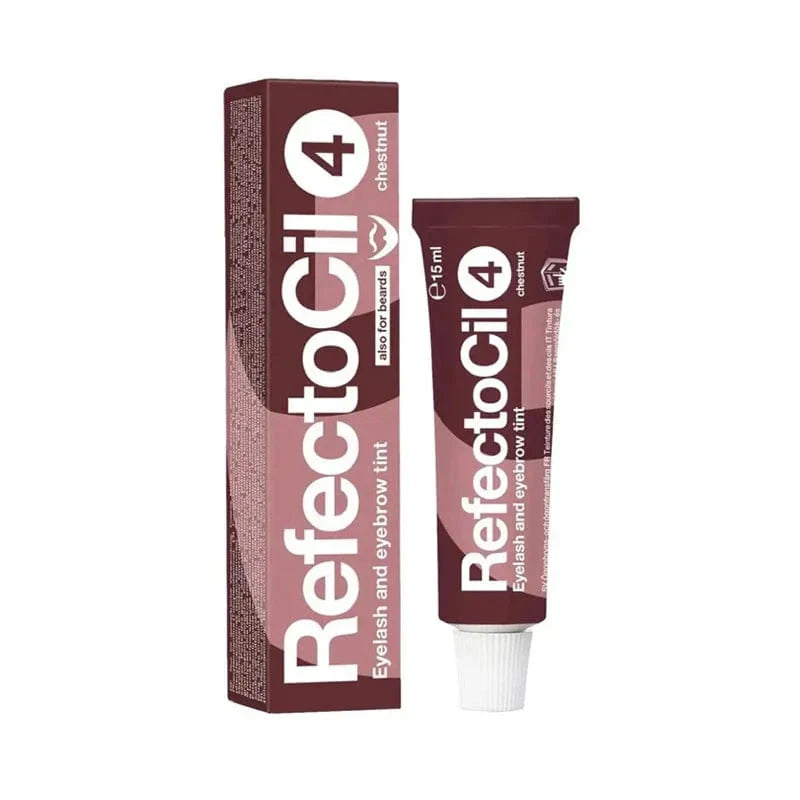 RefectoCil Eyebrow and Eyelash Dye No:4 Chestnut 15 ml