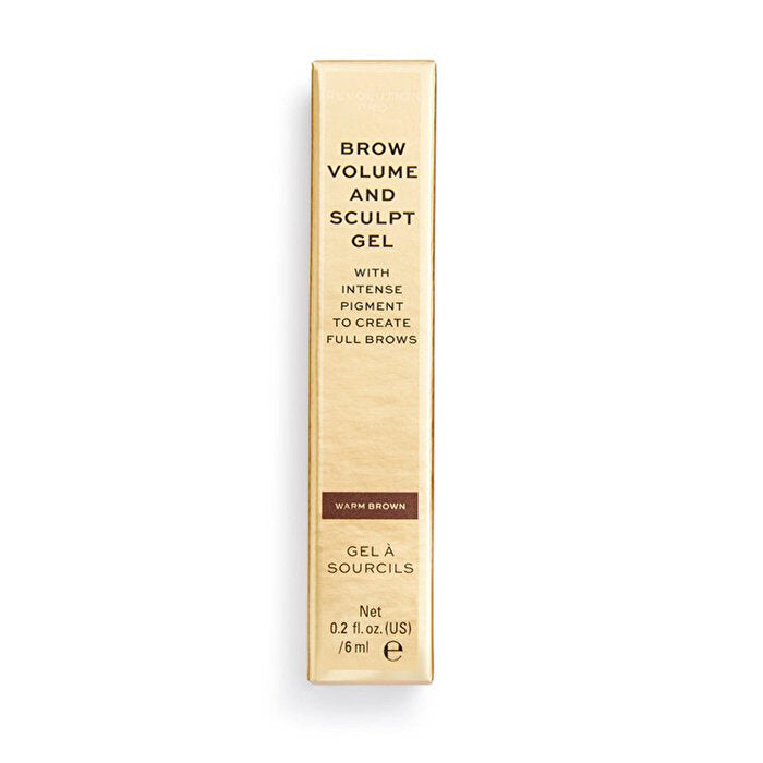 Revolution Pro Eyebrow Pencil Vol &amp; Sculp Warm Brown 6ml