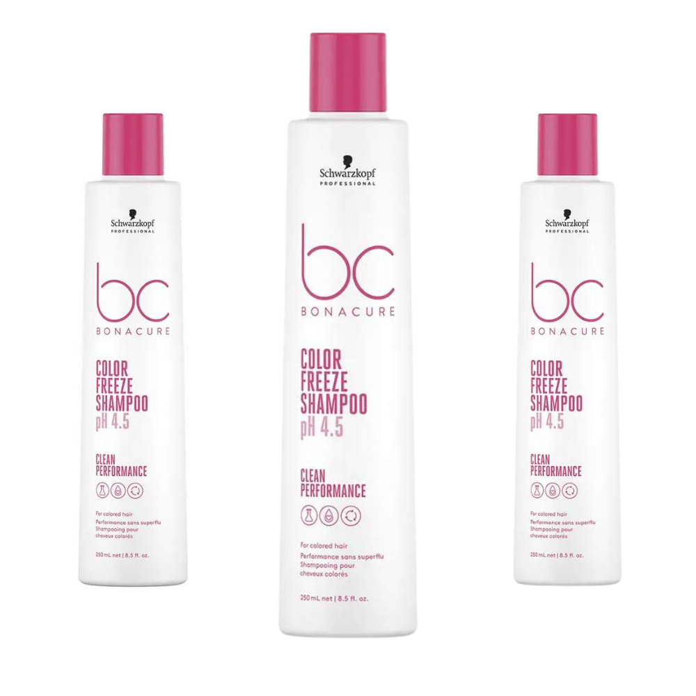 Schwarzkopf Bonacure Bc Clean Color Protecting Shampoo 250 ml 3 Pack