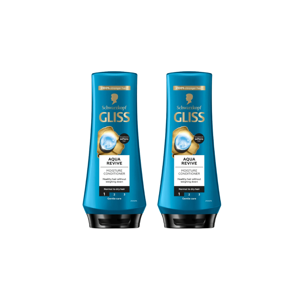 Schwarzkopf Gliss Conditioner Aqua Revive 360 ml 2 Pack