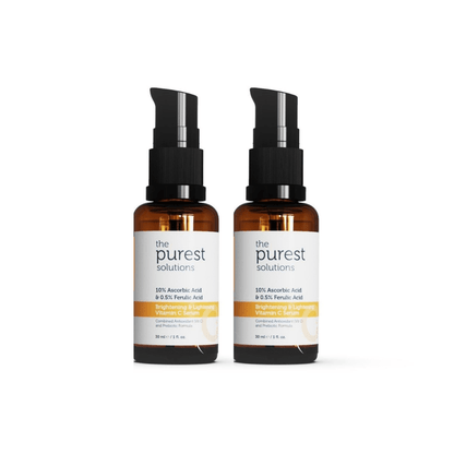 The Purest Solutions Brightening Tint Equalizer &amp; Vitamin C Serum 30ml 2 Pack