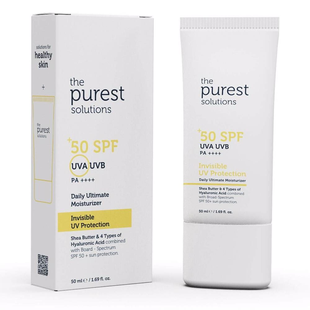 The Purest Solutions Face Sunscreen Spf 50+ 50ml 2 Pack