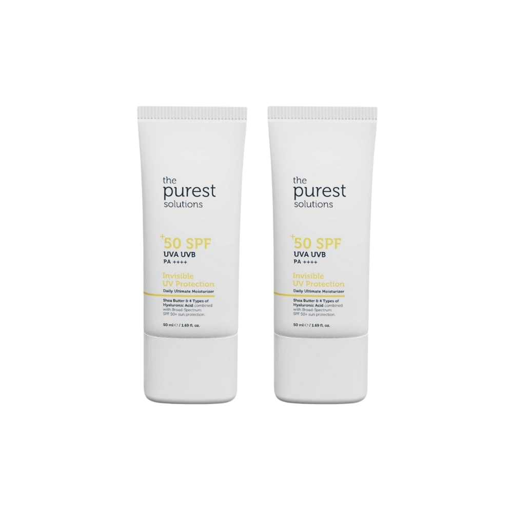 The Purest Solutions Face Sunscreen Spf 50+ 50ml 2 Pack