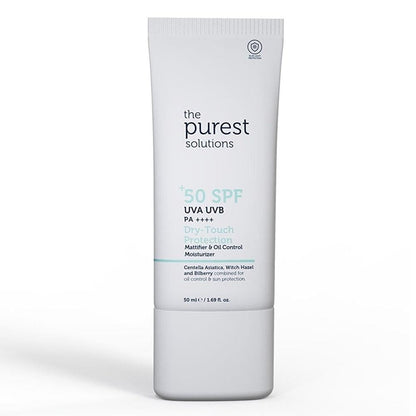 The Purest Solutions Matte Finish Sunscreen for Oily Skin 50 spf 50ml