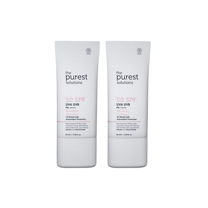 The Purest Sunscreen for Blemished Skin Spf50+ 50ml 2 Pack
