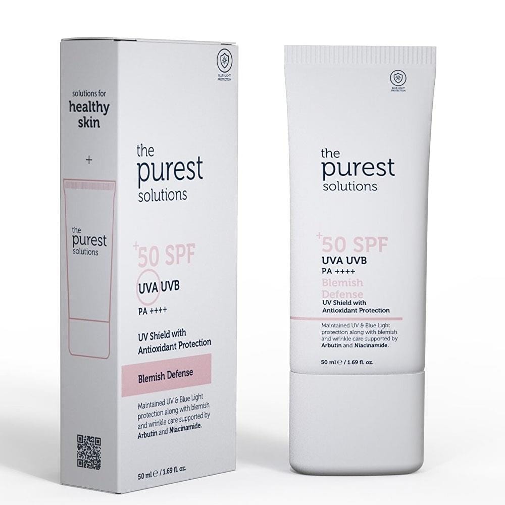 The Purest Sunscreen for Blemished Skin Spf50+ 50ml 3 Pack